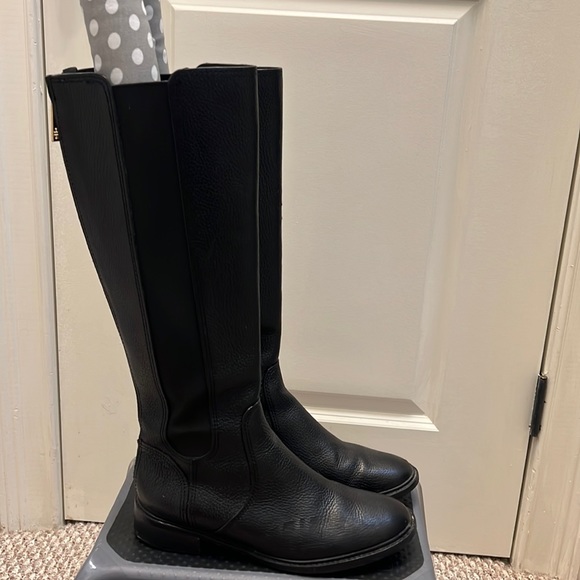 Tory Burch Black Riding Boot - Picture 1 of 7